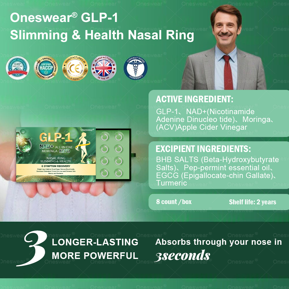 🔥𝑂𝑛𝑒𝑠𝑤𝑒𝑎𝑟® 🔥𝐺𝐿𝑃-1 Slimming Health Essential 𝑁𝑎𝑠𝑎𝑙 𝑅𝑖𝑛𝑔✅One dose a day — see results in 7 days👩‍⚕️Suitable for obesity, cardiovascular diseases, diabetes, sleep apnea, high cholesterol and blood lipids, joint problems, and various other conditions🔥
